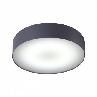 Lampa sufitowa plafon łazienkowy grafitowy ARENA LED 10180