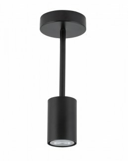 Nowoczesna lampa sufitowa punktowa czarna LUIS I 33416