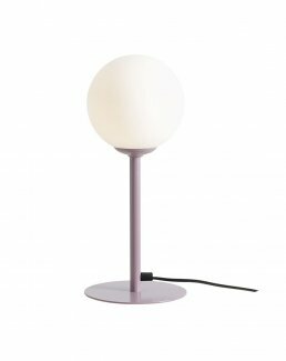 Stylowa lampka biurkowa stołowa nocna PINNE lilac 1080B13